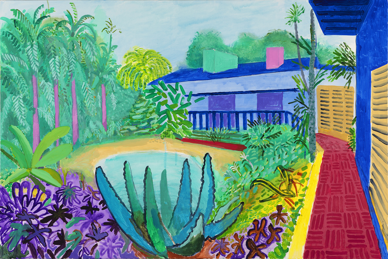 DRAGON David Hockney The Metropolitan Museum Of Art