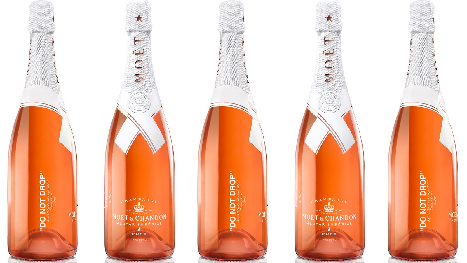 Off White - Moet & Chandon Nectar Imperial Rose By Virgil Abloh